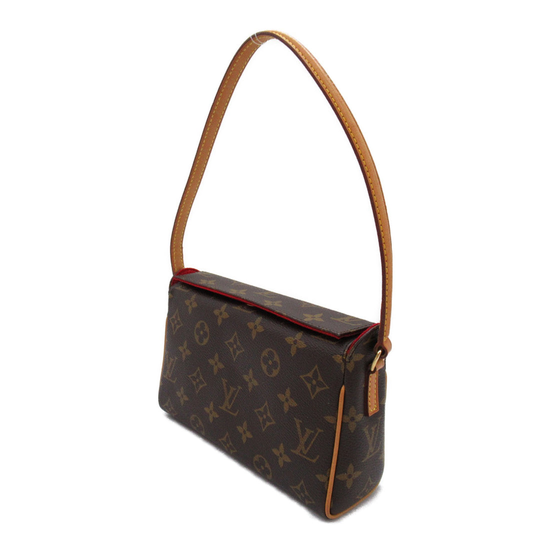 Louis Vuitton Monogram Recital Handbag Brown