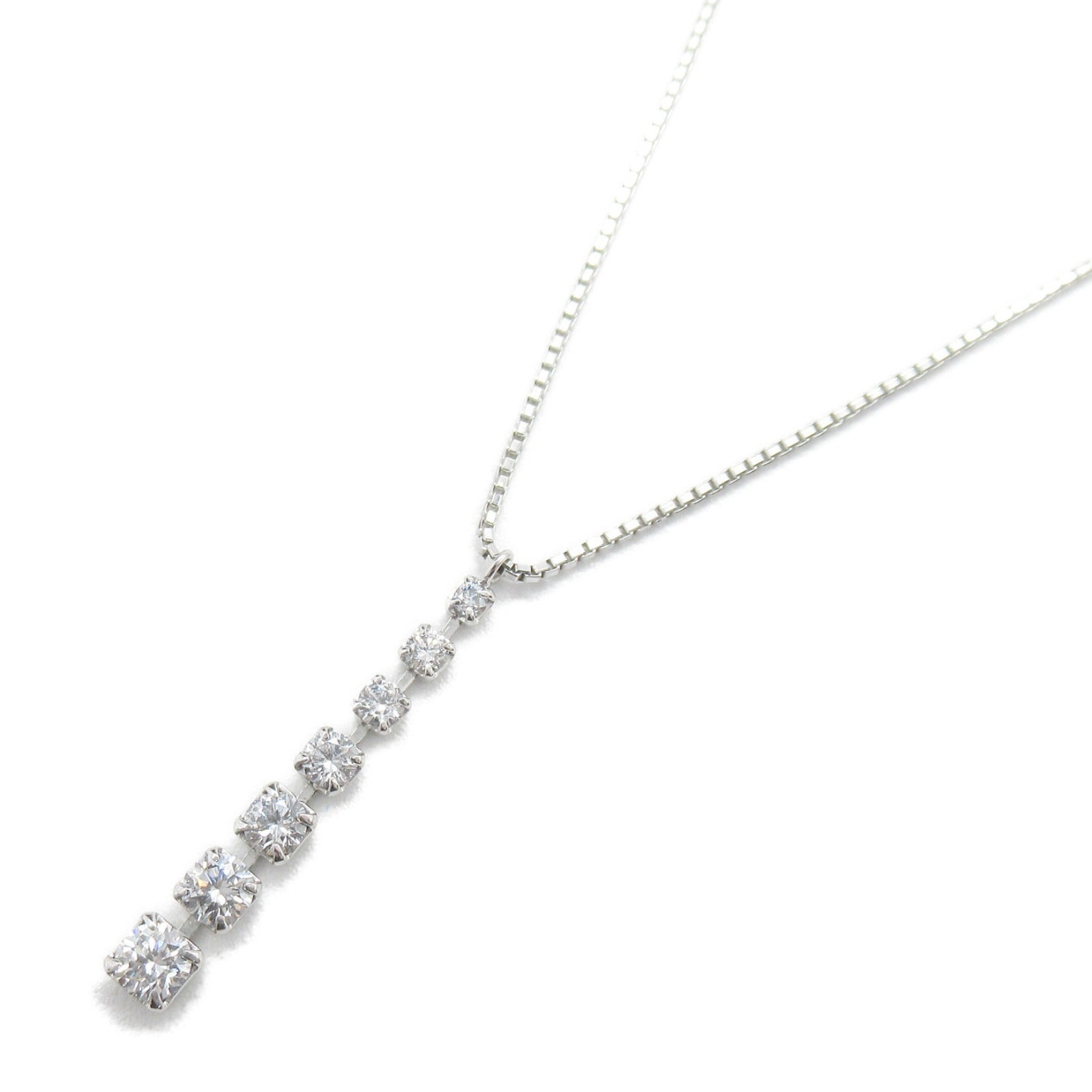 Platinum Diamond Necklace Jewelry