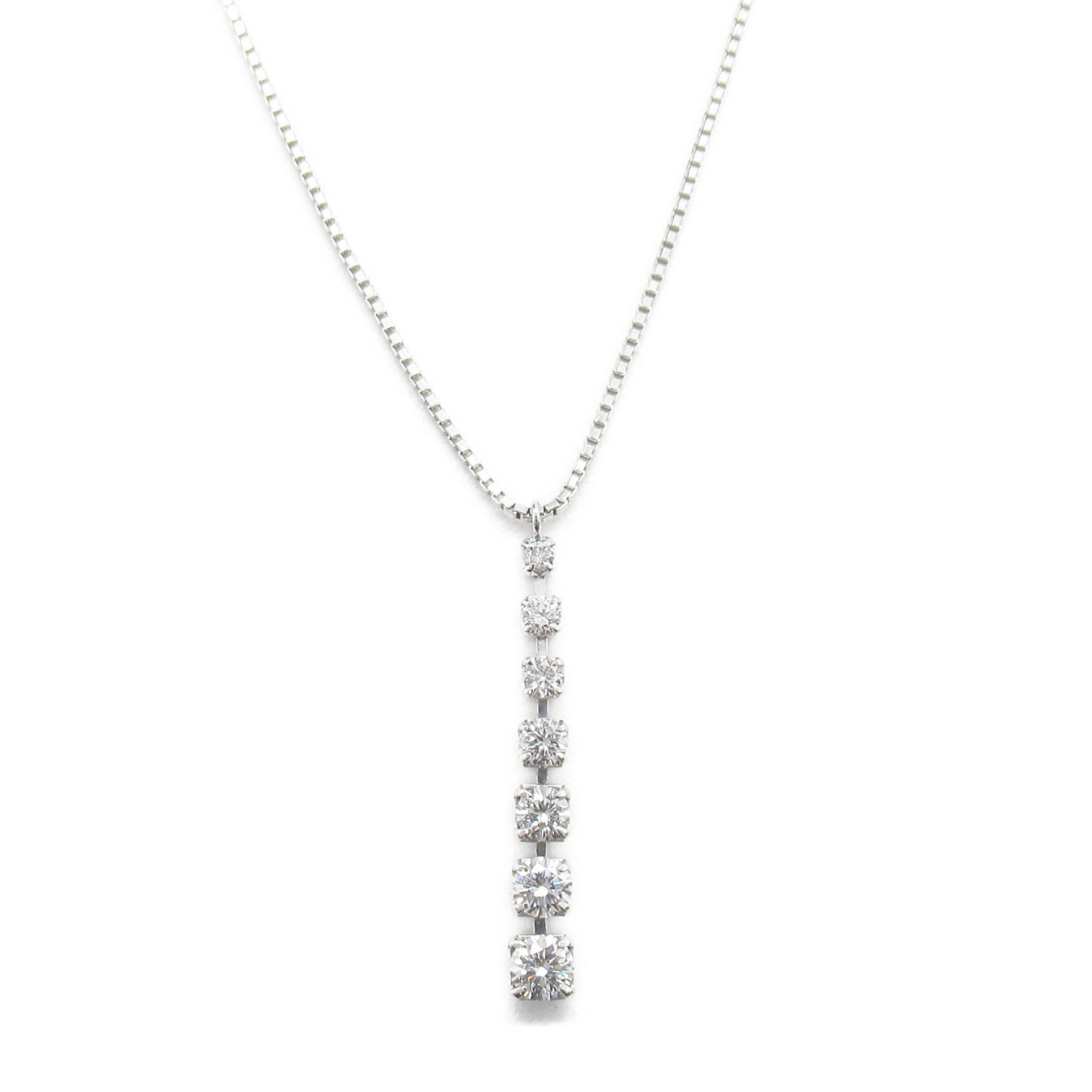 Platinum Diamond Necklace Jewelry