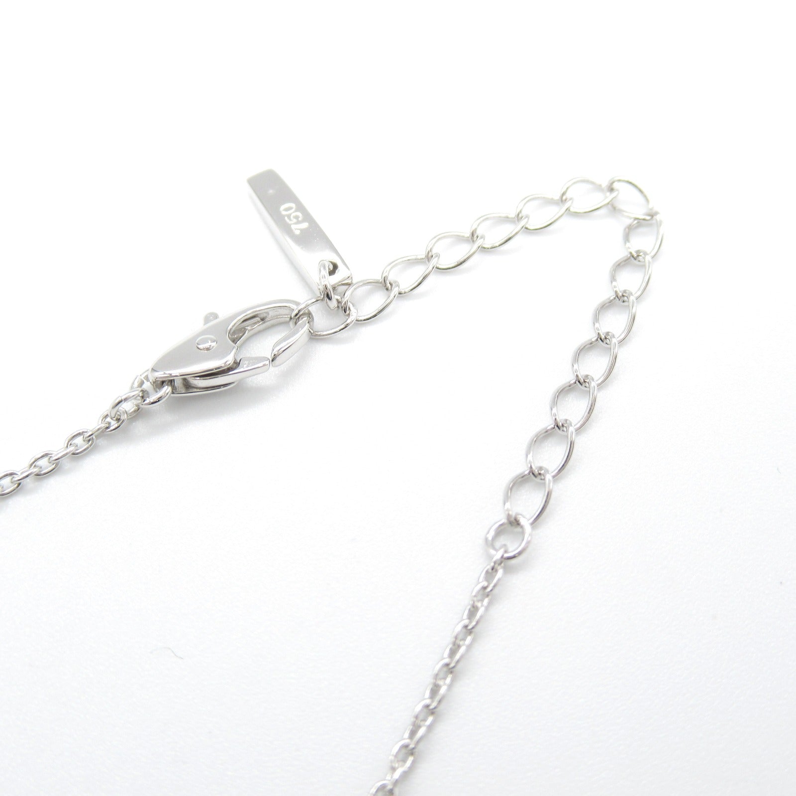 Celine Diamond Necklace K18WG White Gold