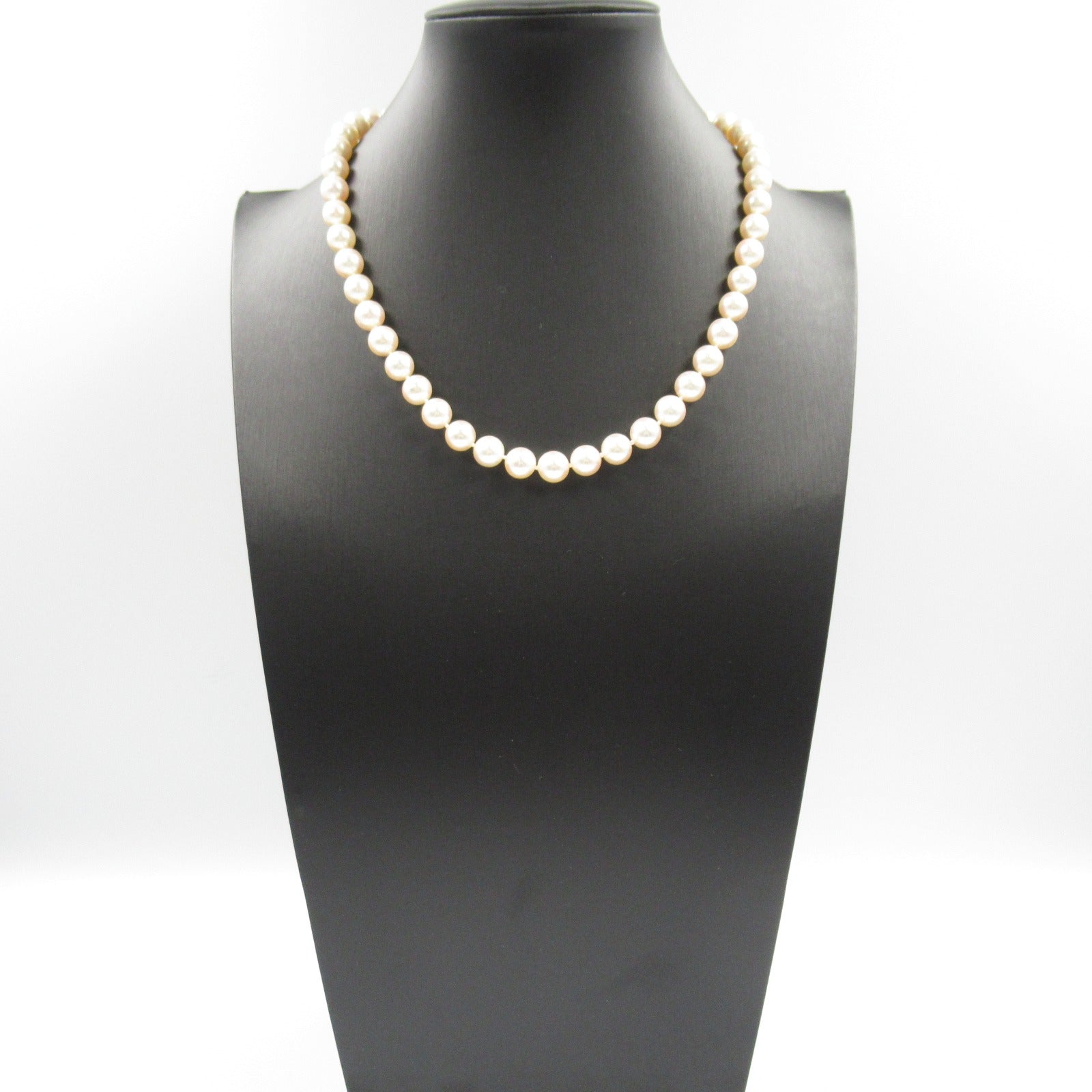 Tasaki Akoya Pearl Diamond Necklace K14WG