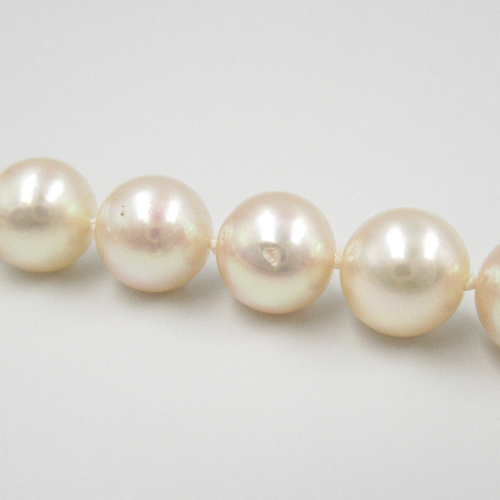 Tasaki Akoya Pearl Diamond Necklace K14WG