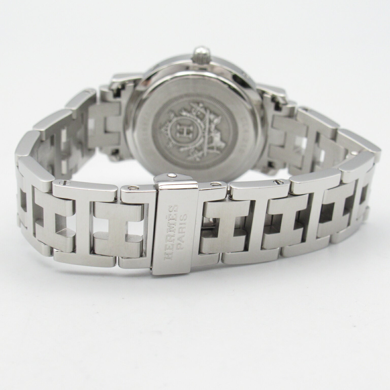 Hermes Clipper Stainless Steel Quartz Watch