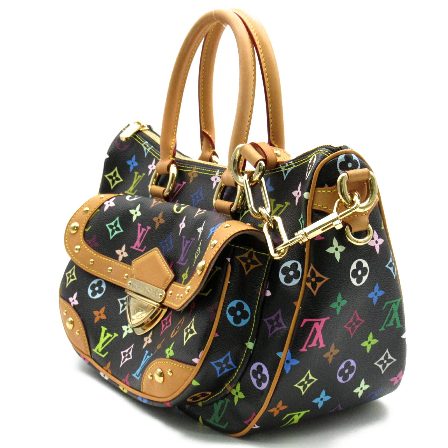 Louis Vuitton Rita Shoulder Bag Monogram Black