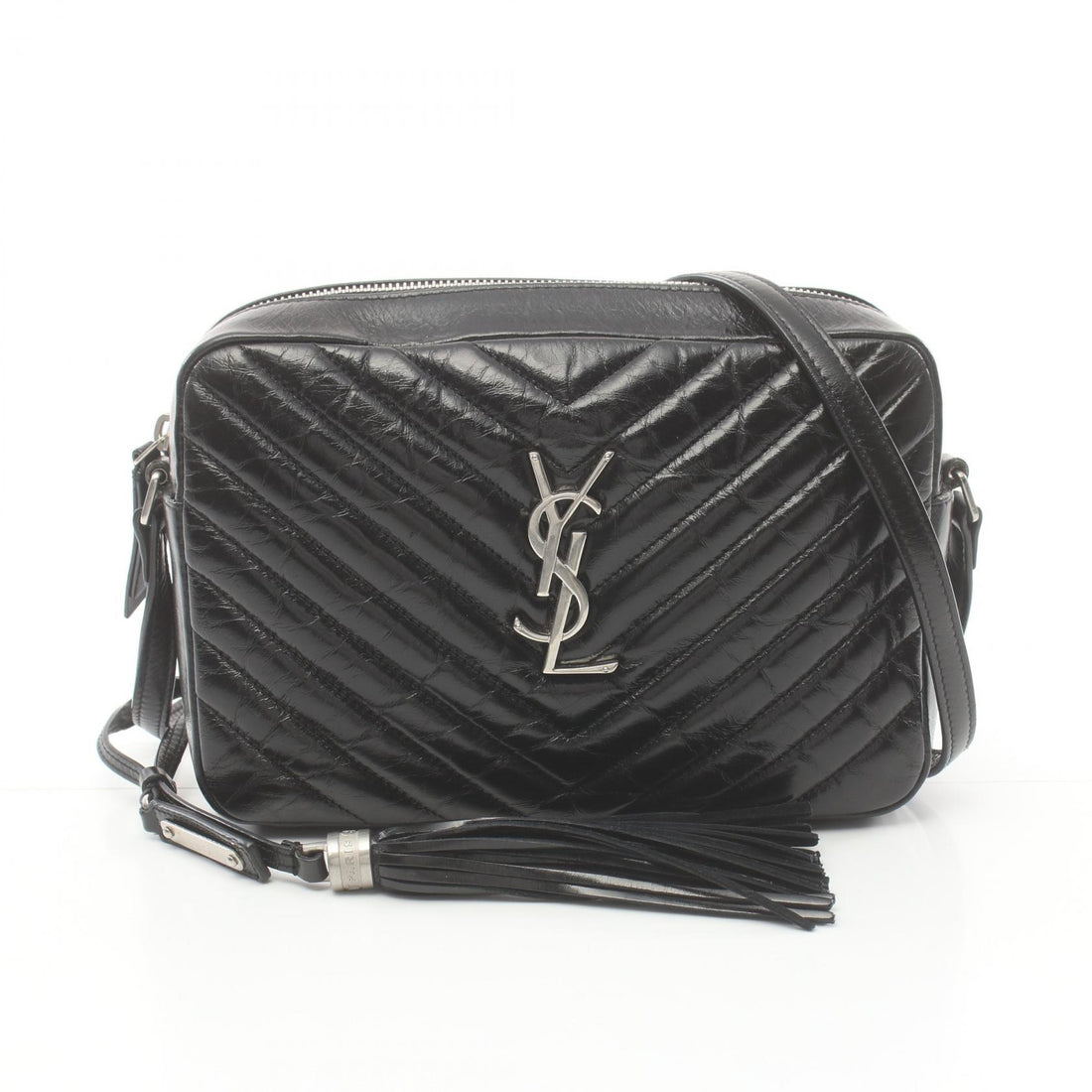 Yves Saint Laurent Lou Monogram Leather Camera Bag