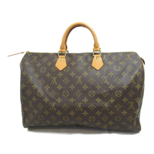 Louis Vuitton Speedy 40 Canvas Handbag M41522 in Very Good Condition