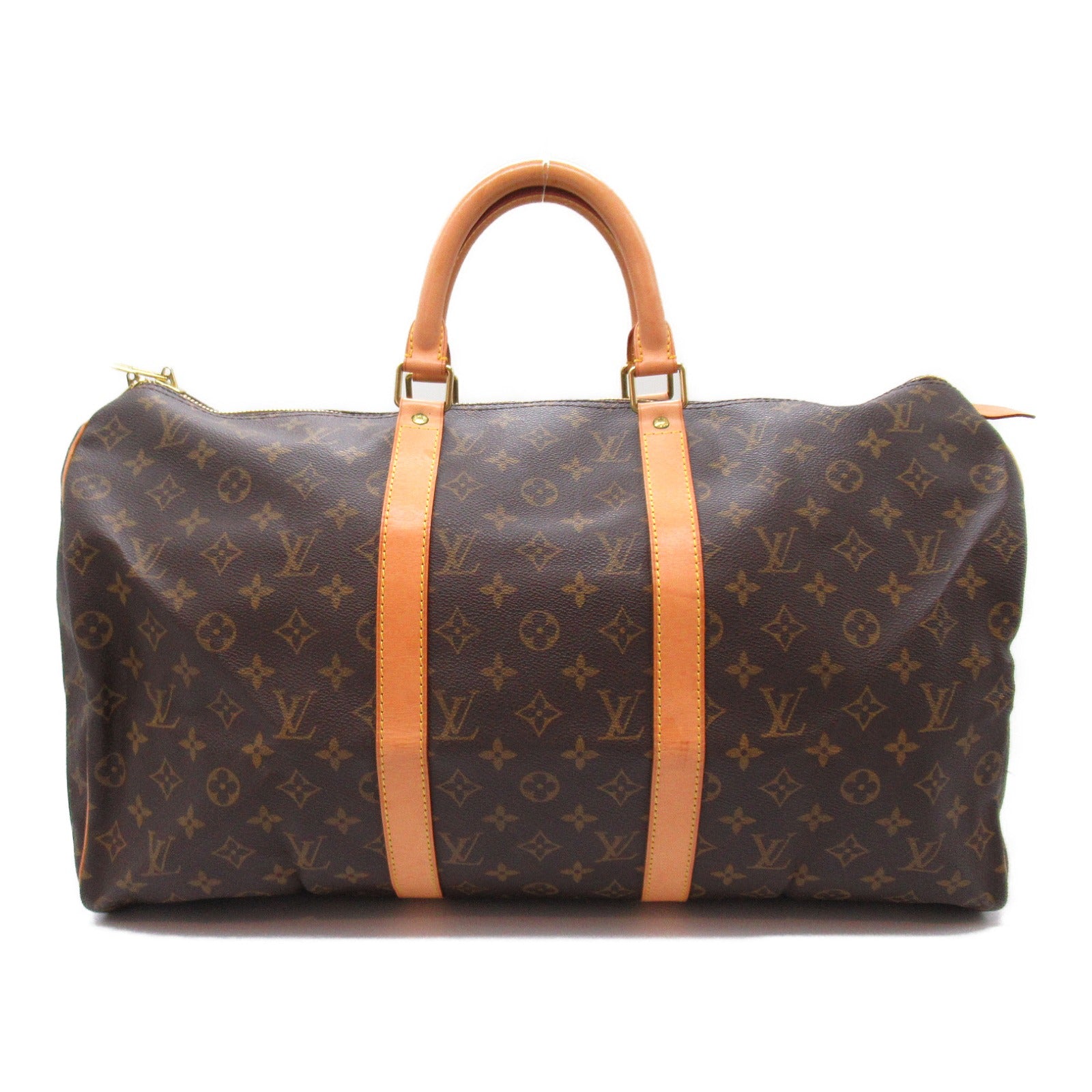 Louis Vuitton Keepall 50 Boston Bag Monogram Brown