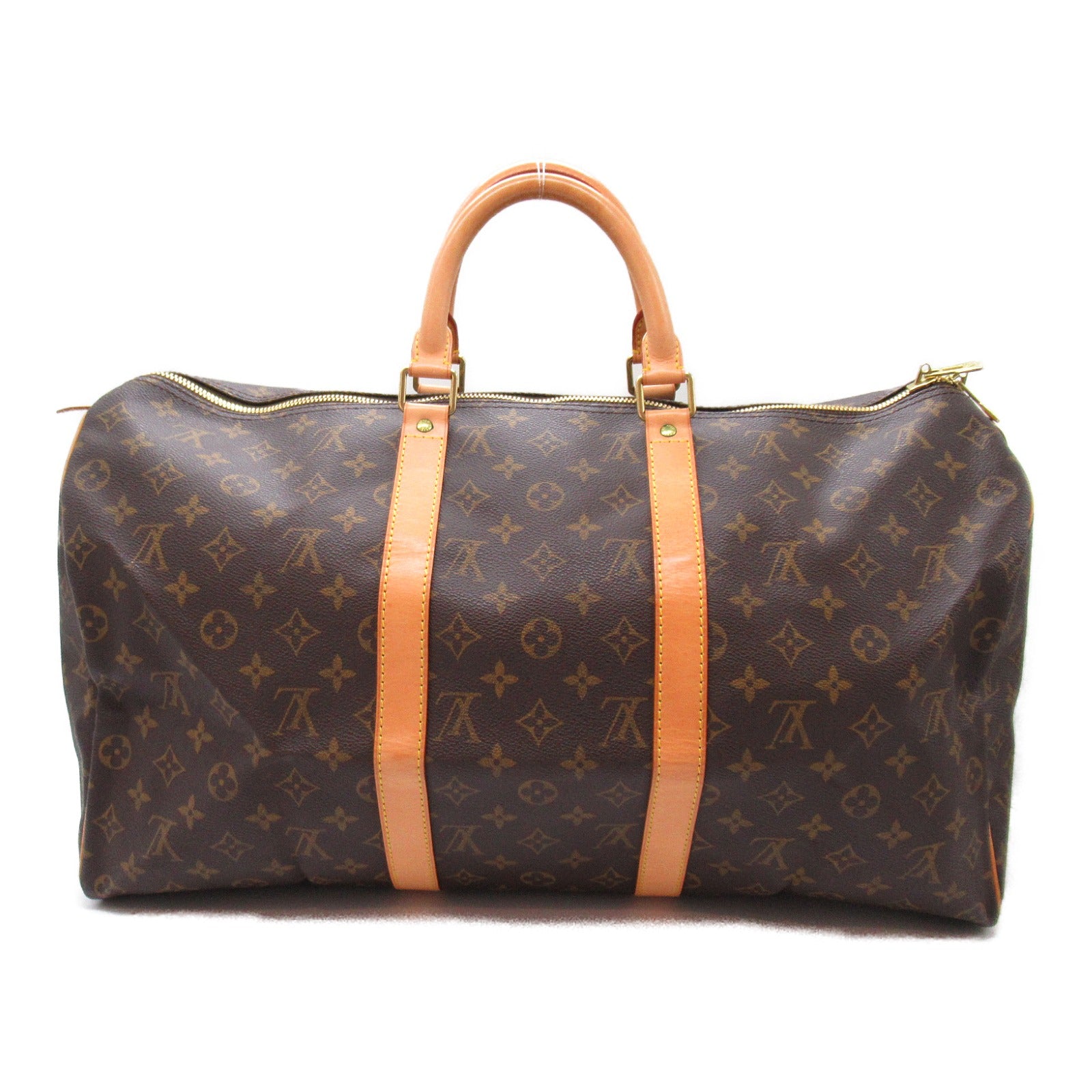 Louis Vuitton Keepall 50 Boston Bag Monogram Brown