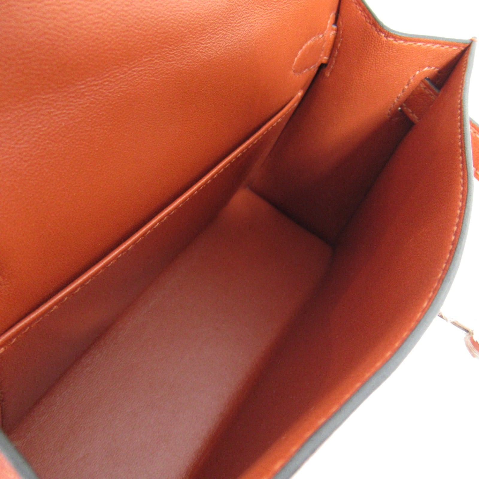 Hermes Mini Kelly 2 Chevre Leather Handbag