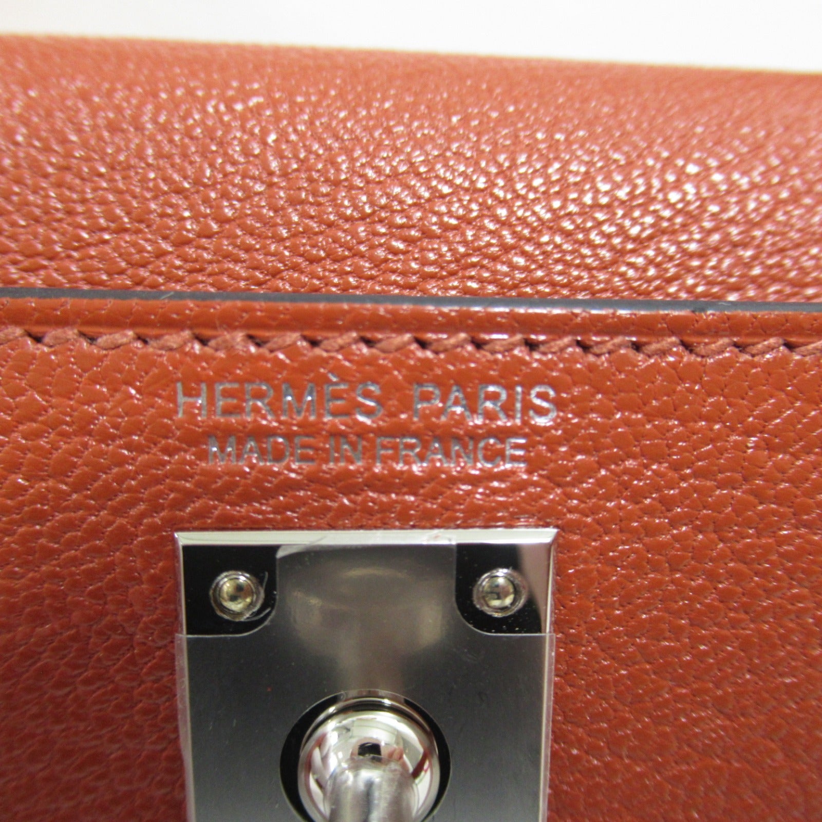 Hermes Mini Kelly 2 Chevre Leather Handbag