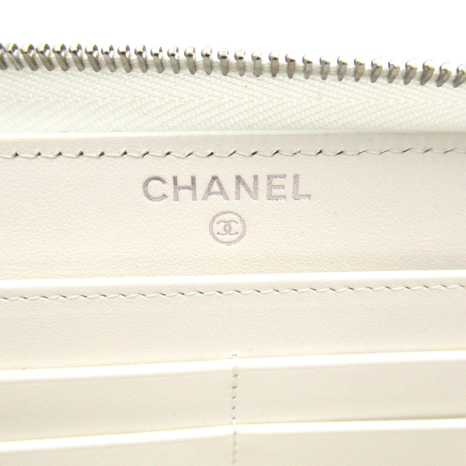 Chanel Caviar Skin Matelasse Long Wallet