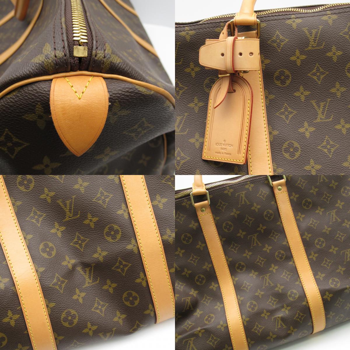 Louis Vuitton Keepall 60 Boston Bag Monogram