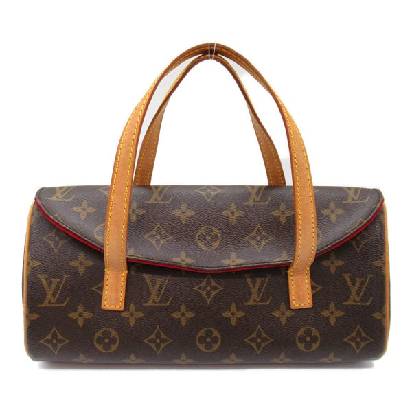 Louis Vuitton Sonatine Monogram Handbag Canvas Handbag M51902 in Very Good Condition