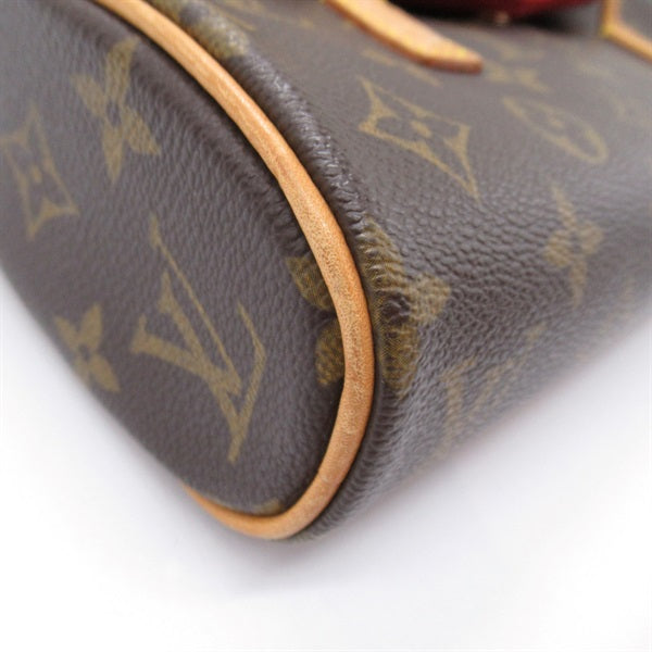 Louis Vuitton Sonatine Monogram Handbag Canvas Handbag M51902 in Very Good Condition