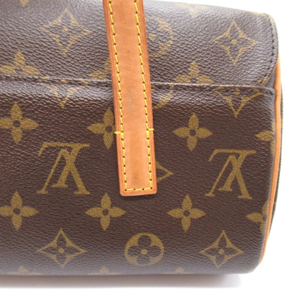 Louis Vuitton Sonatine Monogram Handbag Canvas Handbag M51902 in Very Good Condition