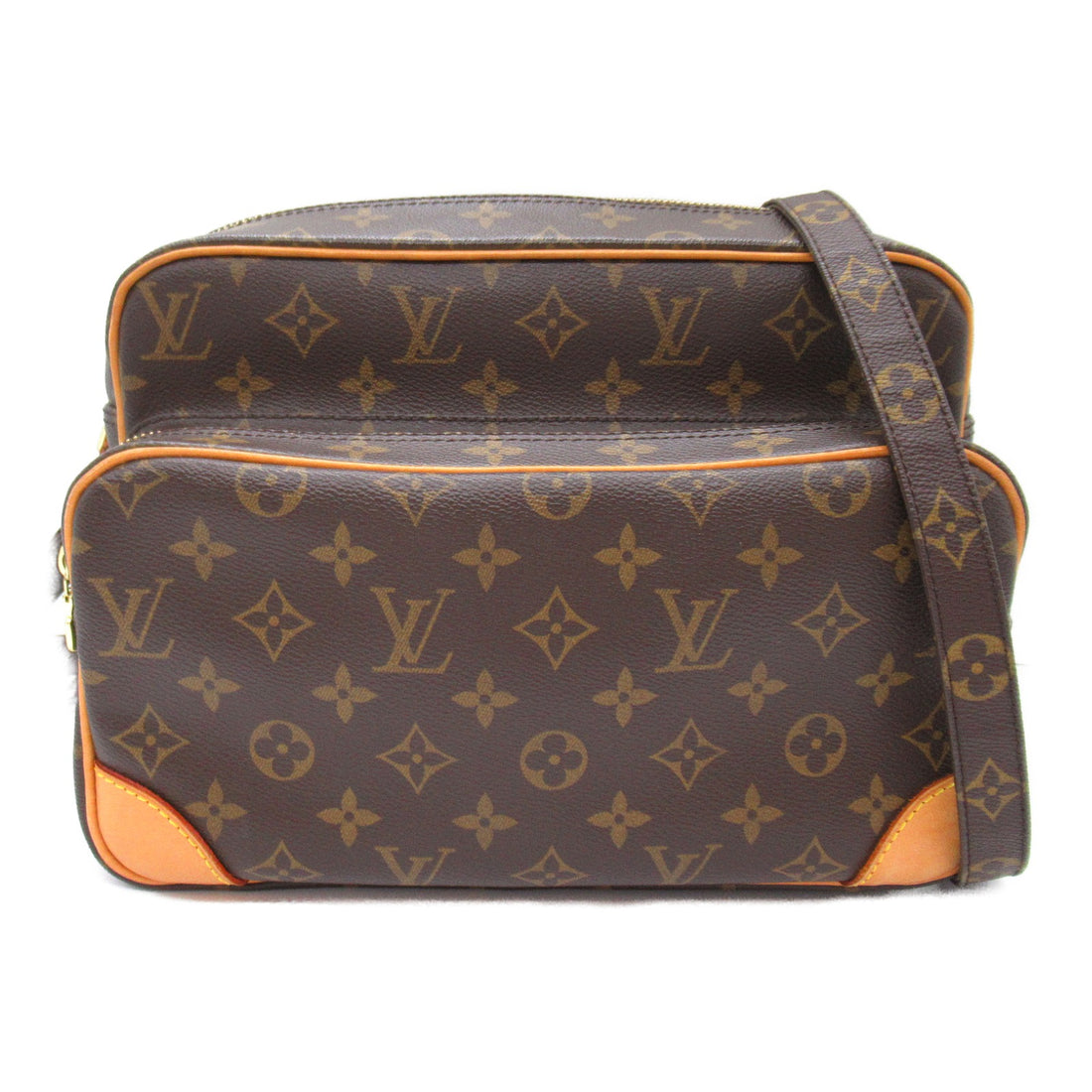 Louis Vuitton Nile Shoulder Bag Monogram Brown M45244