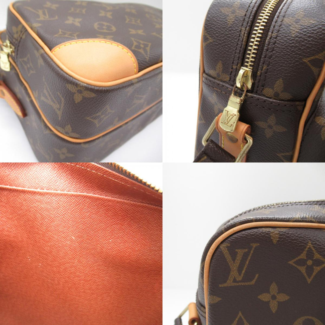 Louis Vuitton Nile Shoulder Bag Monogram Brown M45244