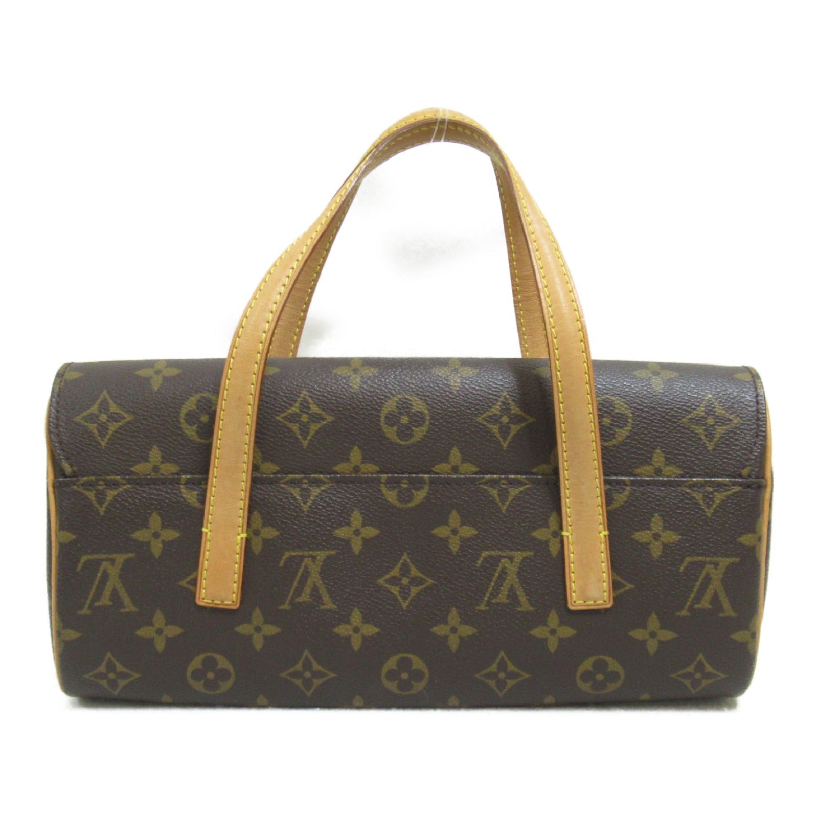 Louis Vuitton Sonatine Handbag Monogram Brown