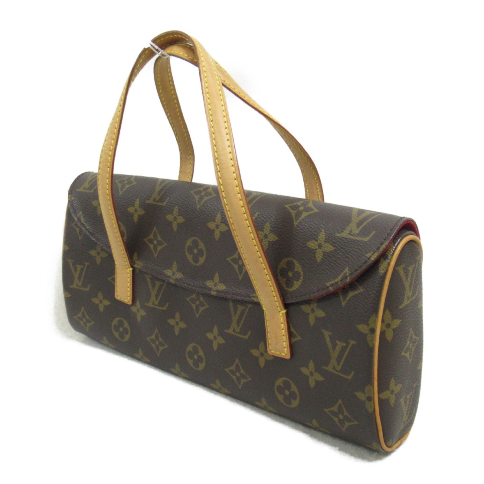 Louis Vuitton Sonatine Handbag Monogram Brown