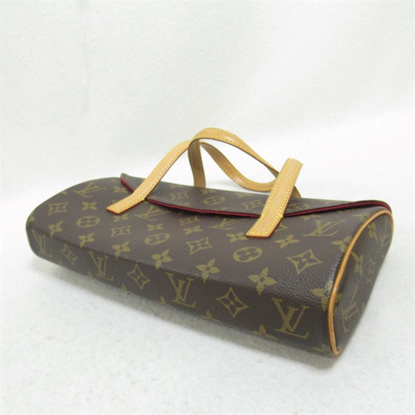 Louis Vuitton Sonatine Canvas Handbag M51902 in Great Condition