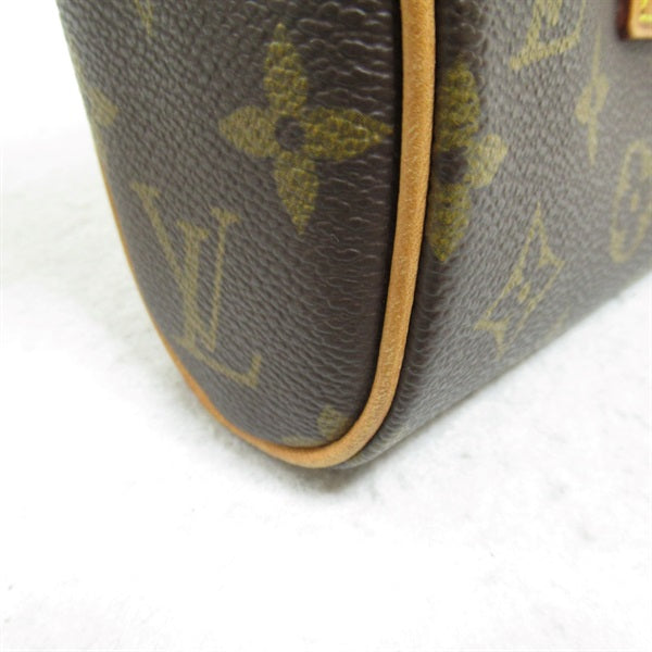 Louis Vuitton Sonatine Canvas Handbag M51902 in Great Condition