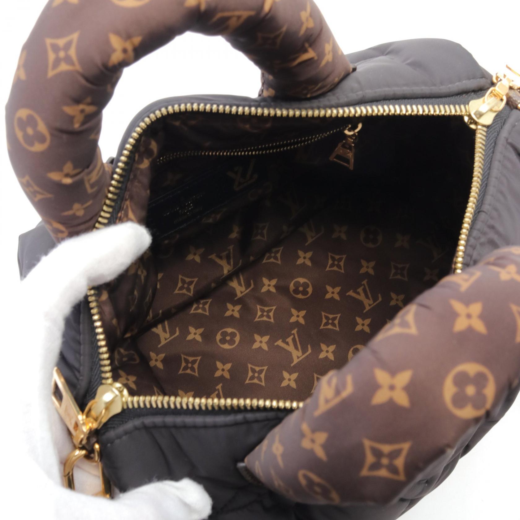 Louis Vuitton Speedy Bandouliere 25 Nylon PVC Handbag