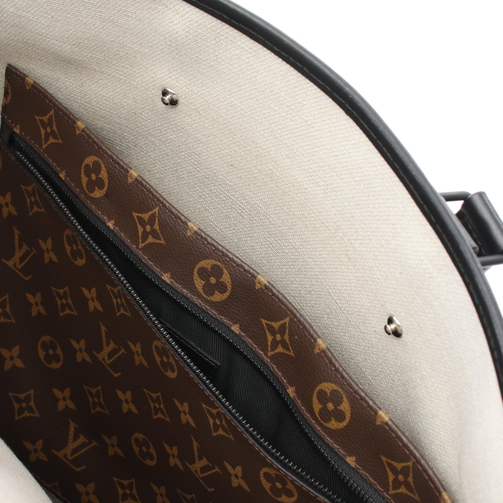 Louis Vuitton Monogram Macassar Tote Bag M45734