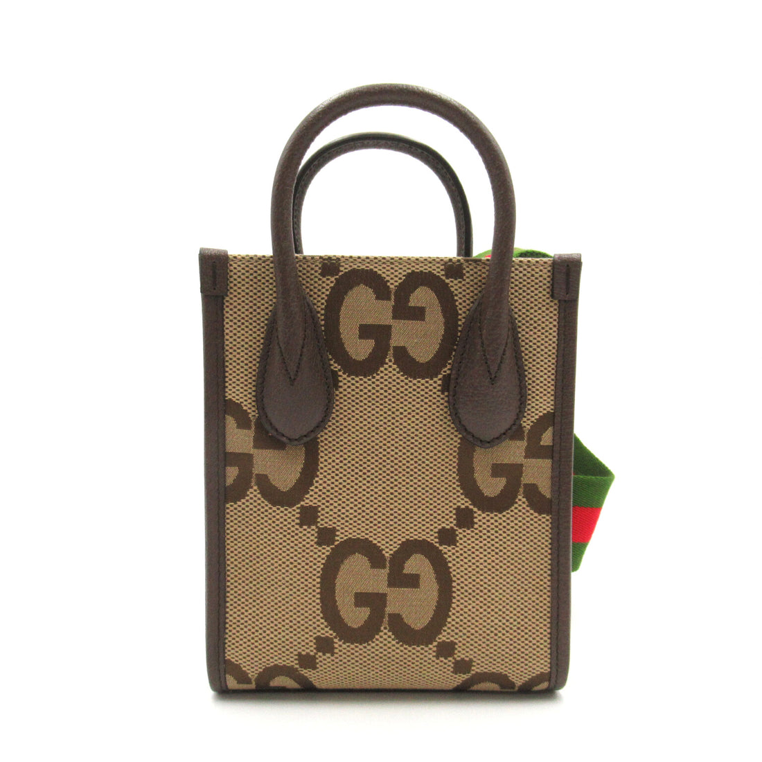 Gucci Jumbo GG Canvas Mini Tote Bag Canvas Crossbody Bag 699406 in Great Condition