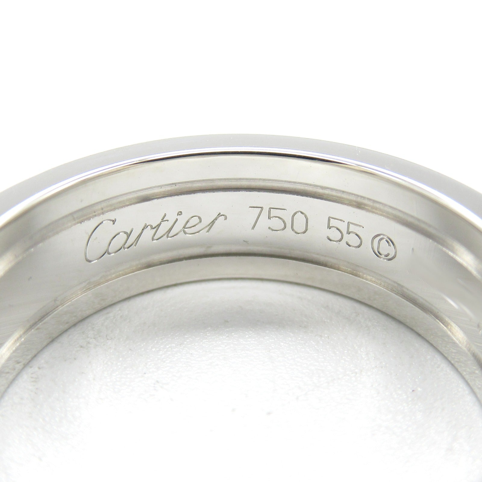 Cartier K18WG White Gold Ring