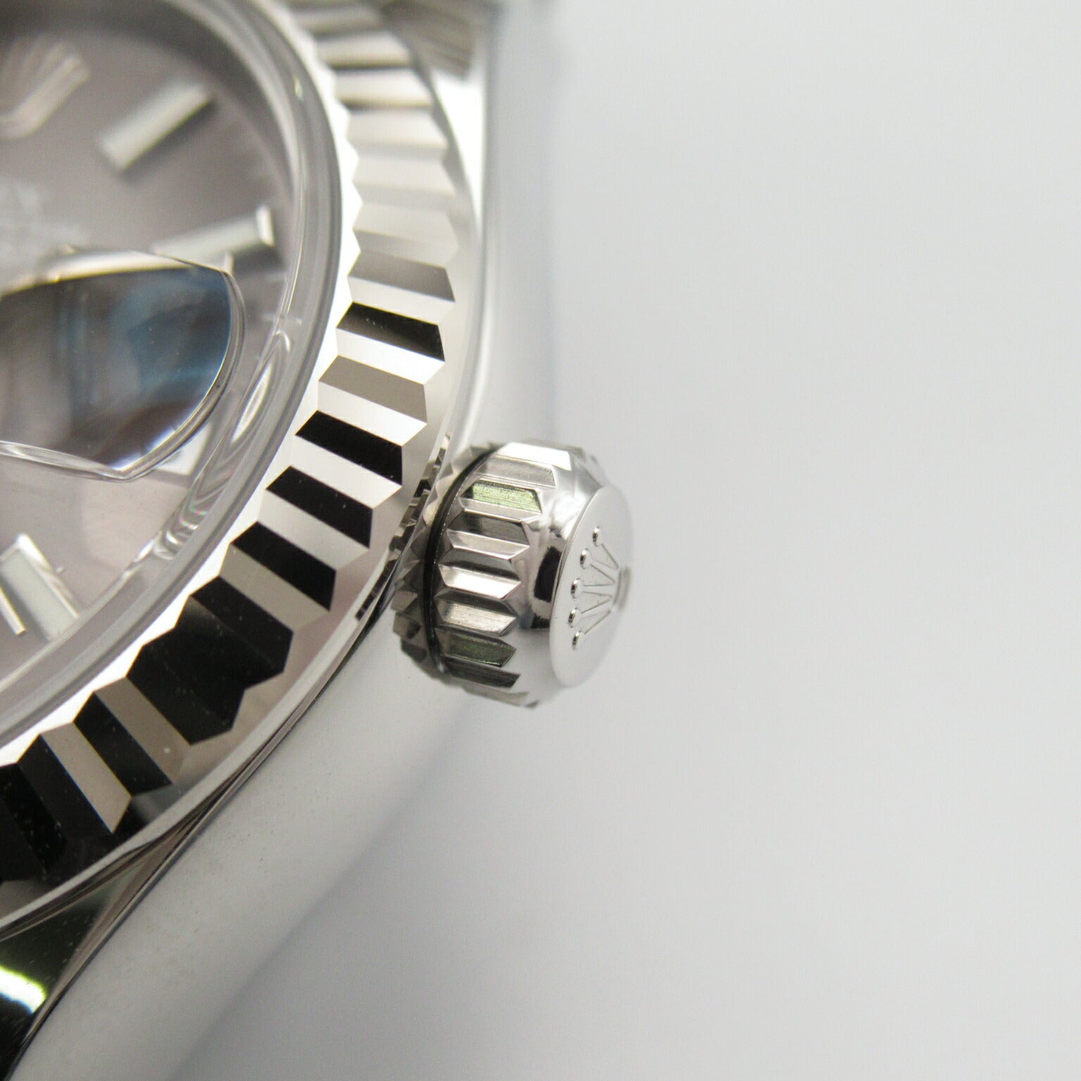 Rolex Datejust White Gold Stainless Steel Watch