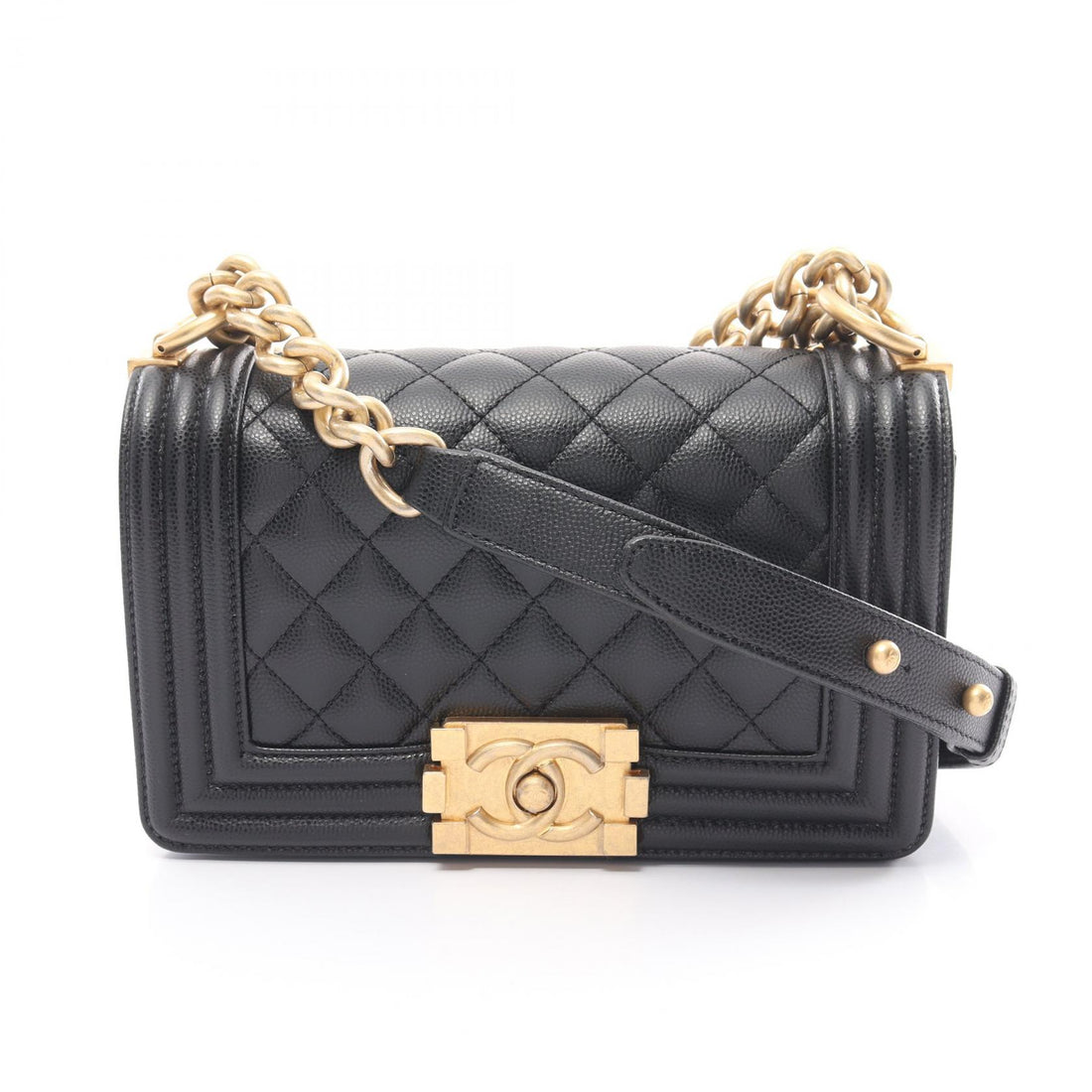 Chanel Boy Small Shoulder Bag Black