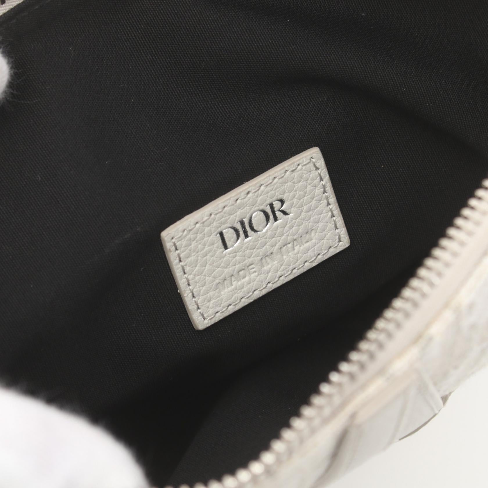 Dior Saddle Oblique Jacquard Waist Bag