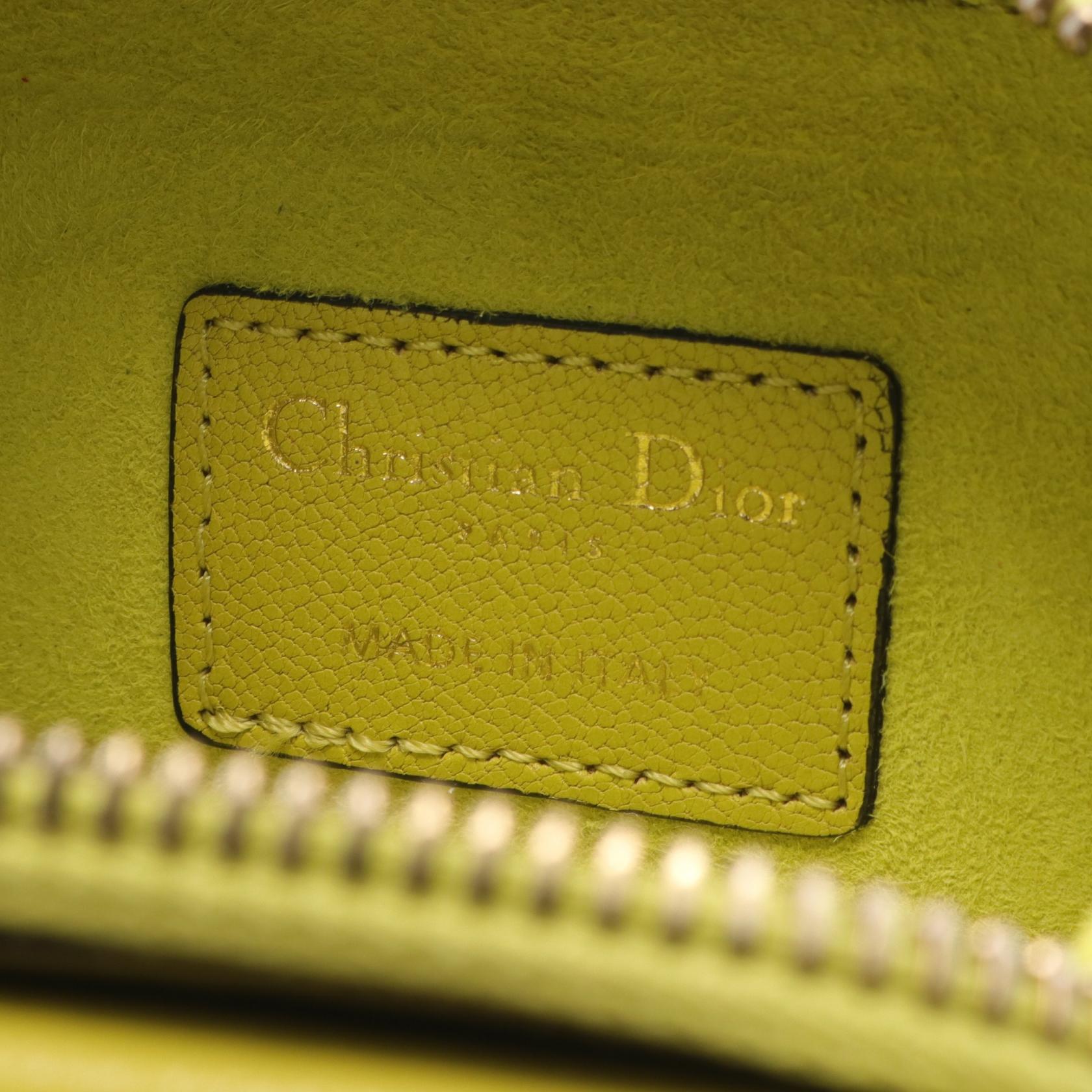 Dior Leather Saddle Pochette Leather Shoulder Bag in Great Condition