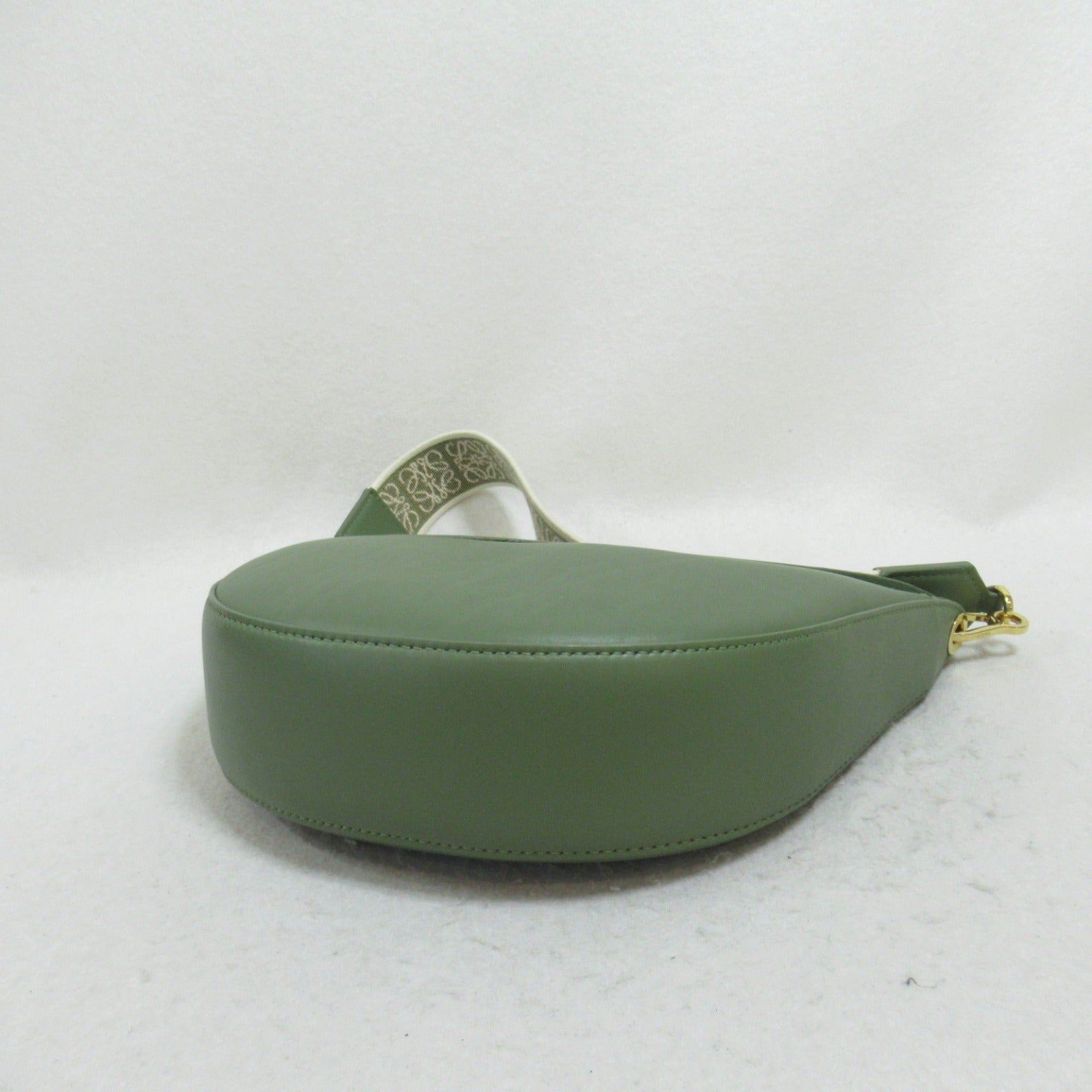 Loewe Luna Lambskin Shoulder Bag Green