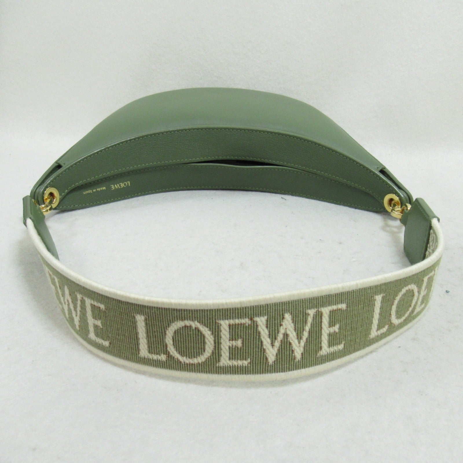 Loewe Luna Lambskin Shoulder Bag Green