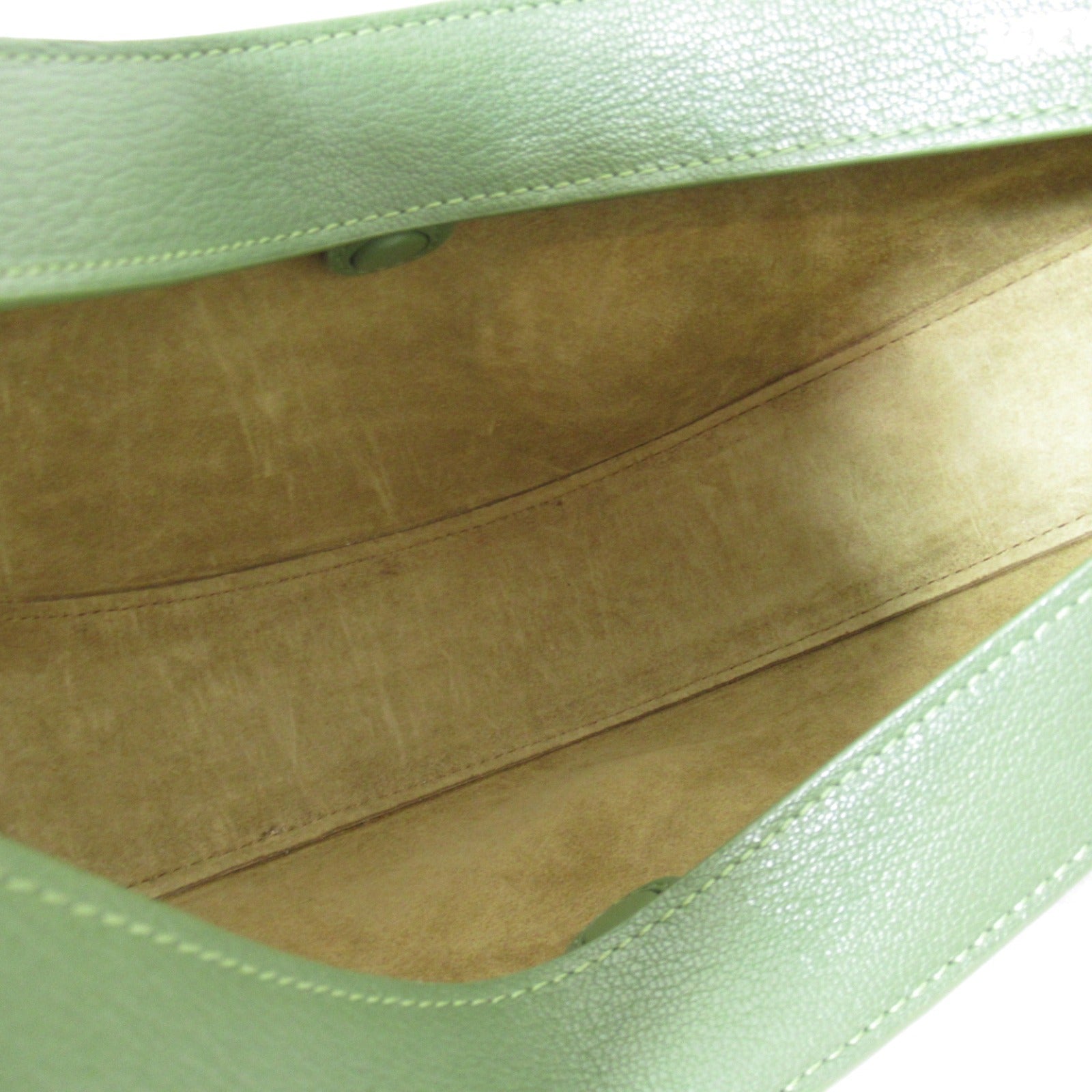 Loewe Luna Lambskin Shoulder Bag Green