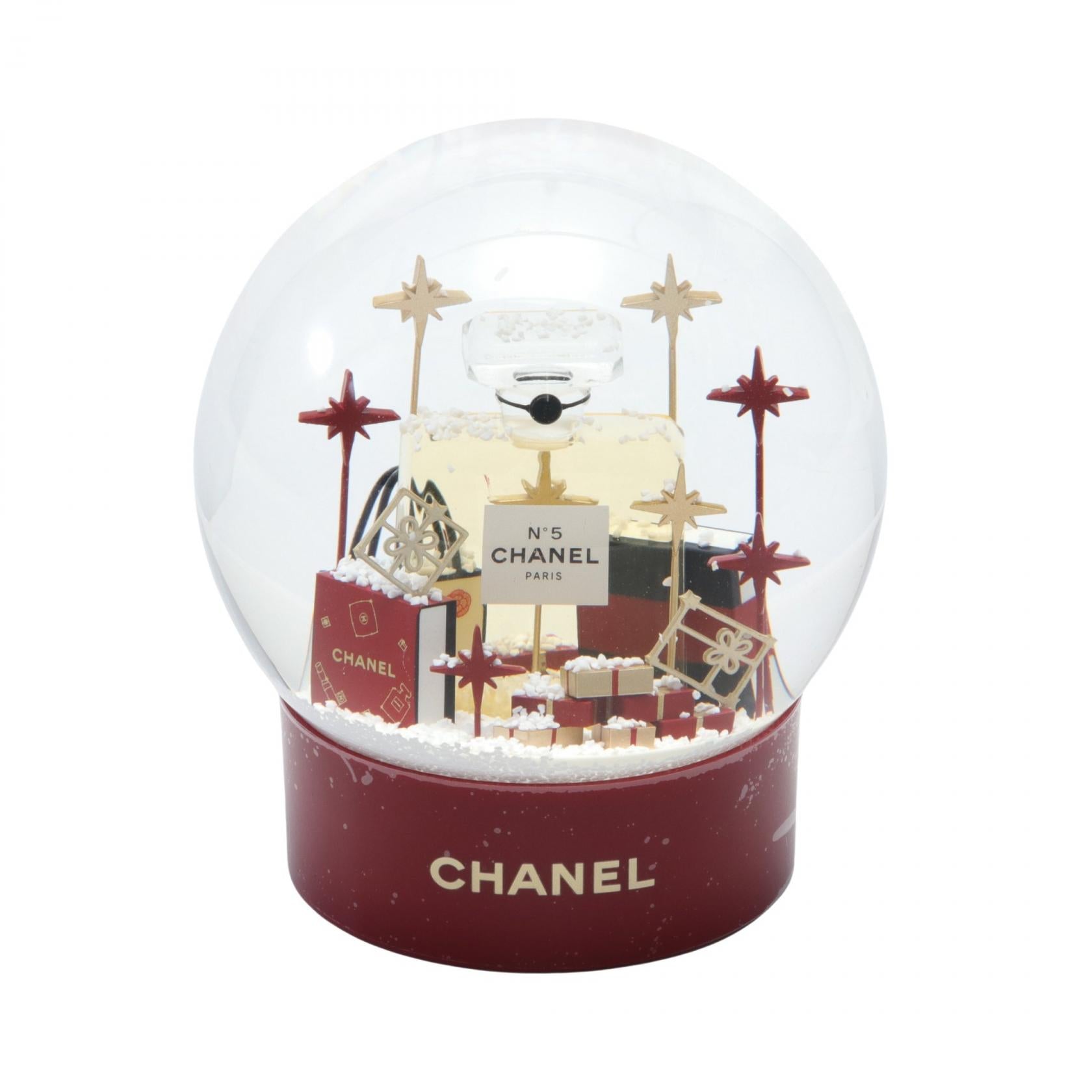 Chanel Snow Dome No.5 Glass Plastic