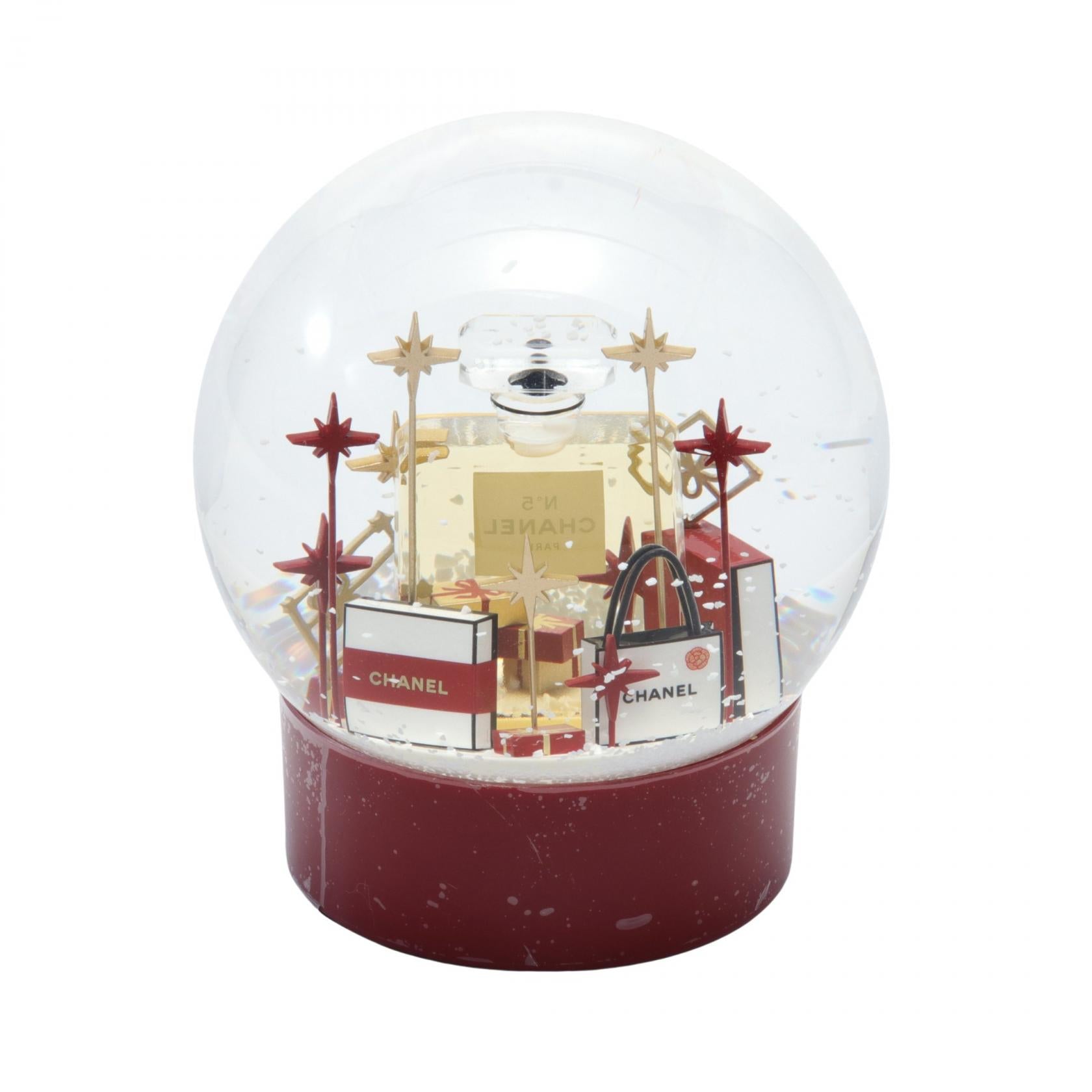 Chanel Snow Dome No.5 Glass Plastic