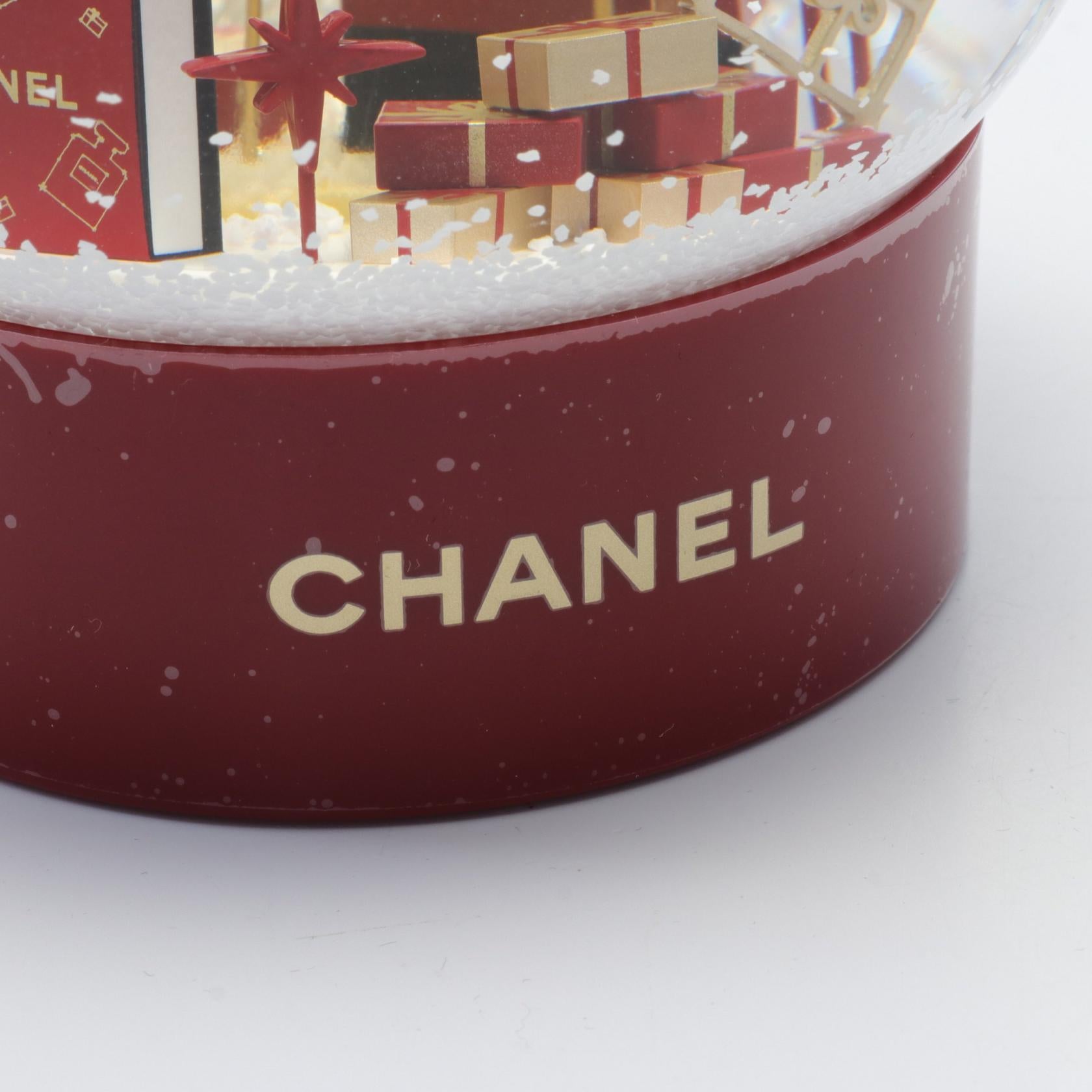 Chanel Snow Dome No.5 Glass Plastic