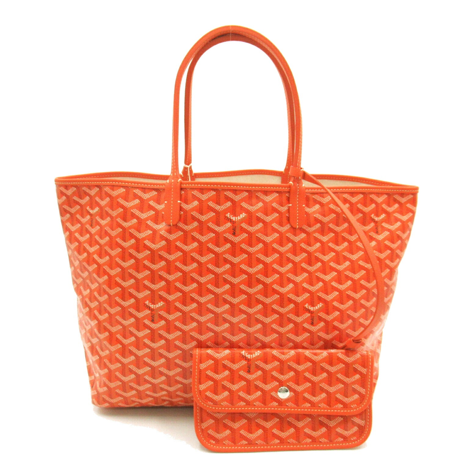 Goyard St. Louis PM Tote Bag Orange