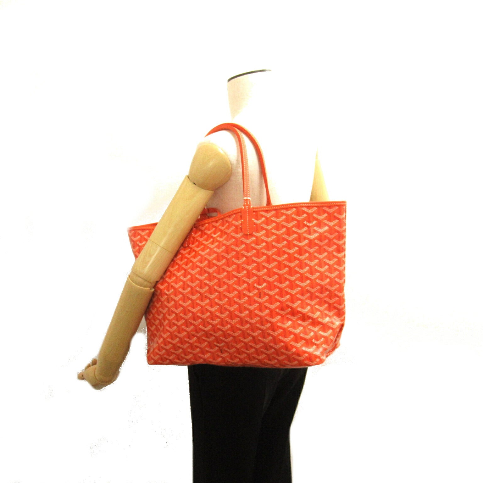 Goyard St. Louis PM Tote Bag Orange