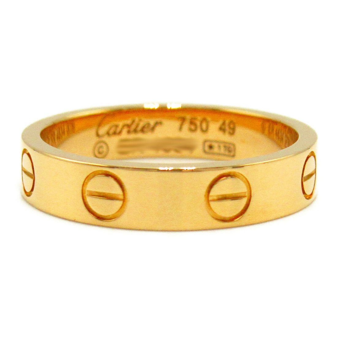 Cartier Mini Love Ring K18 Yellow Gold