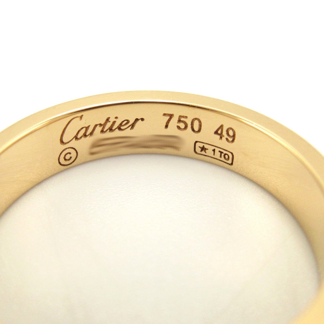 Cartier Mini Love Ring K18 Yellow Gold