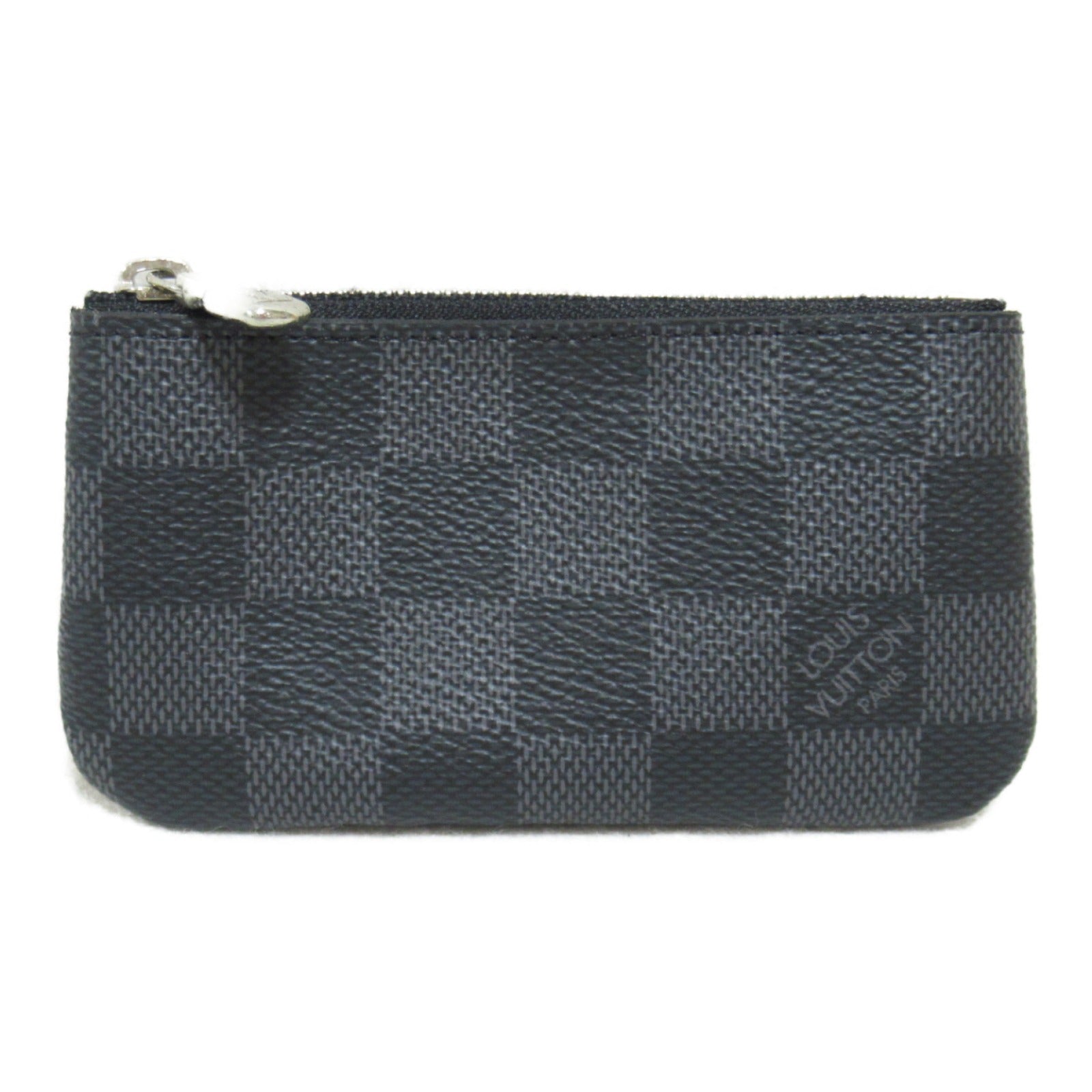 Louis Vuitton Key & Coin Case Damier Graphite