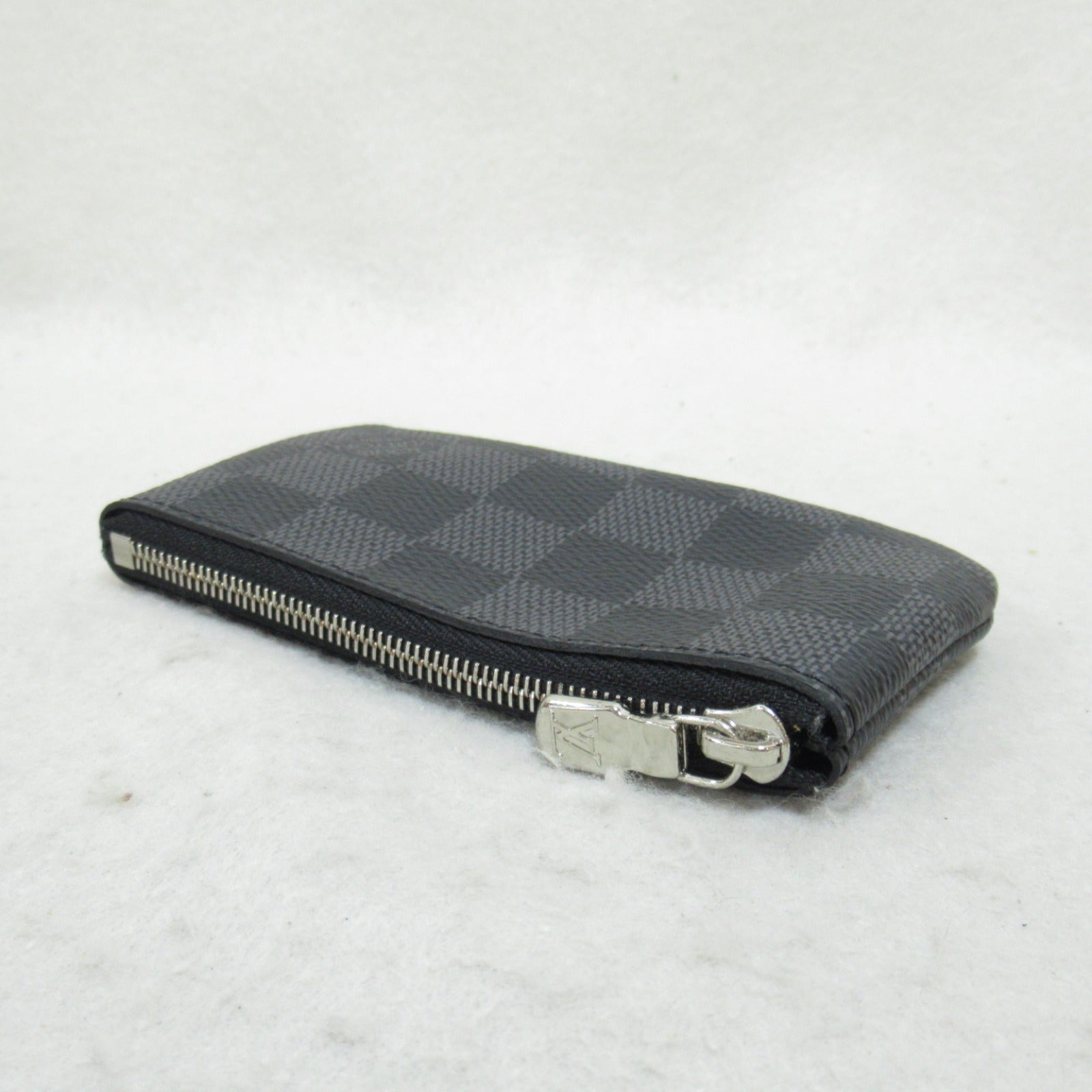 Louis Vuitton Key & Coin Case Damier Graphite