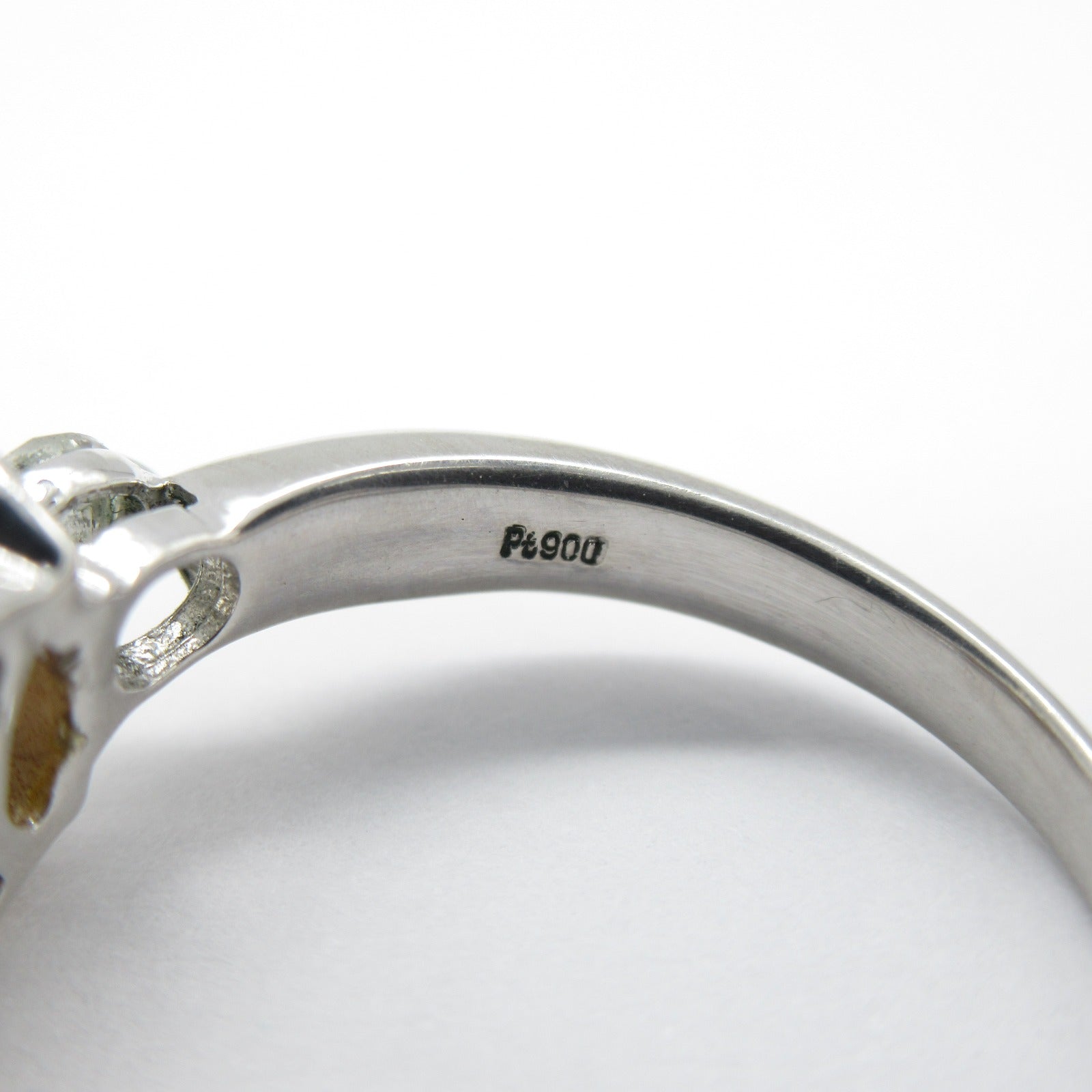 Akoya Pearl Diamond Ring Pt900 Platinum