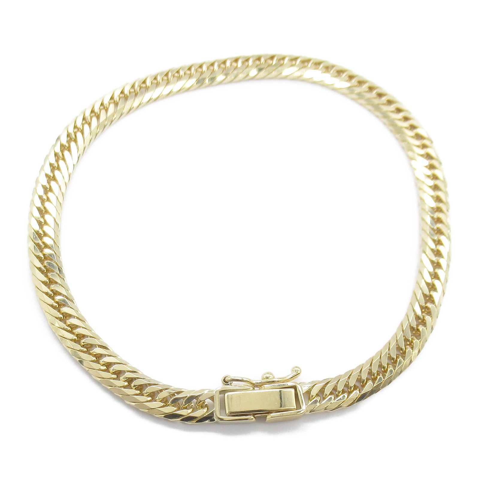 K18 Yellow Gold 8 Men T Bracelet Jewelry