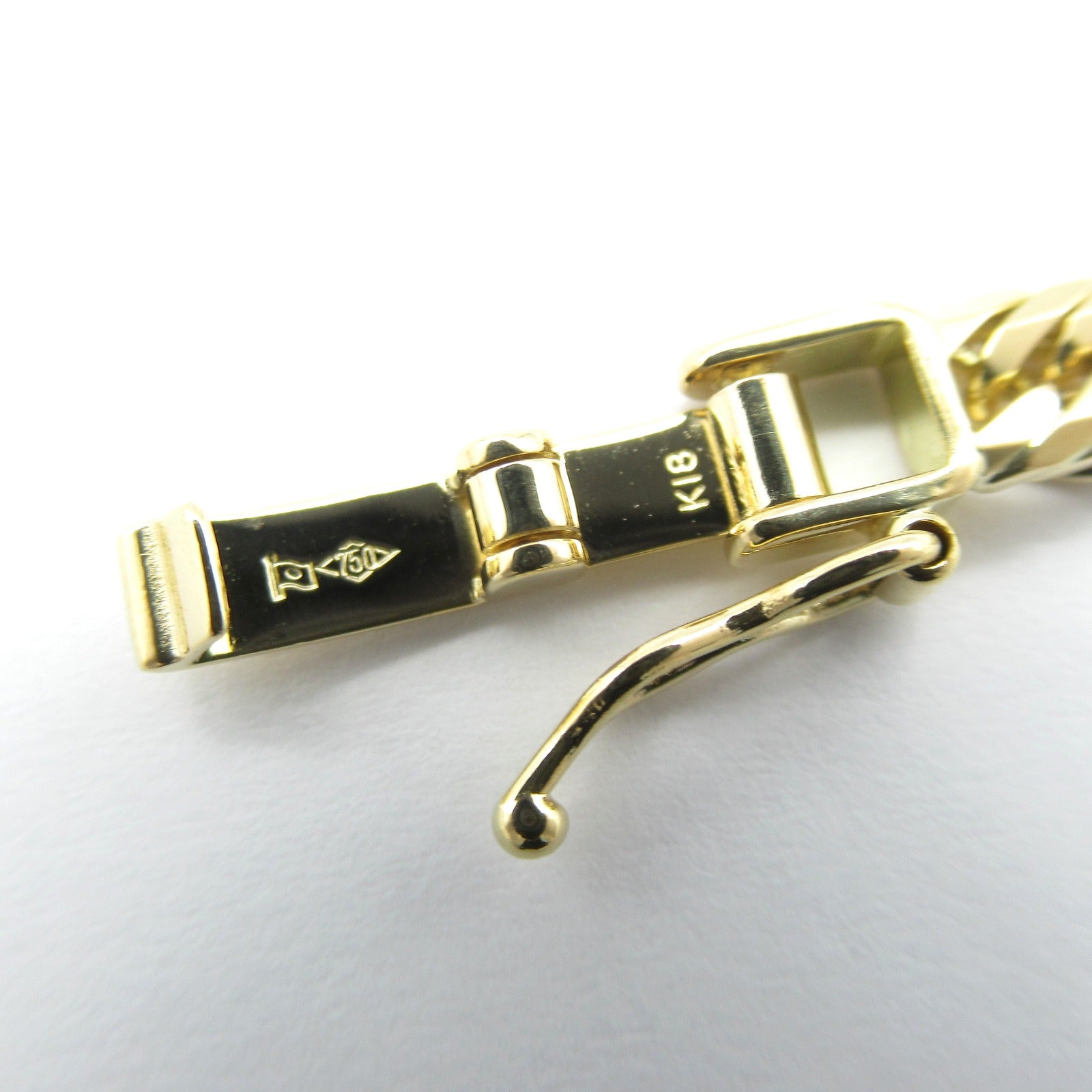 K18 Yellow Gold 8 Men T Bracelet Jewelry