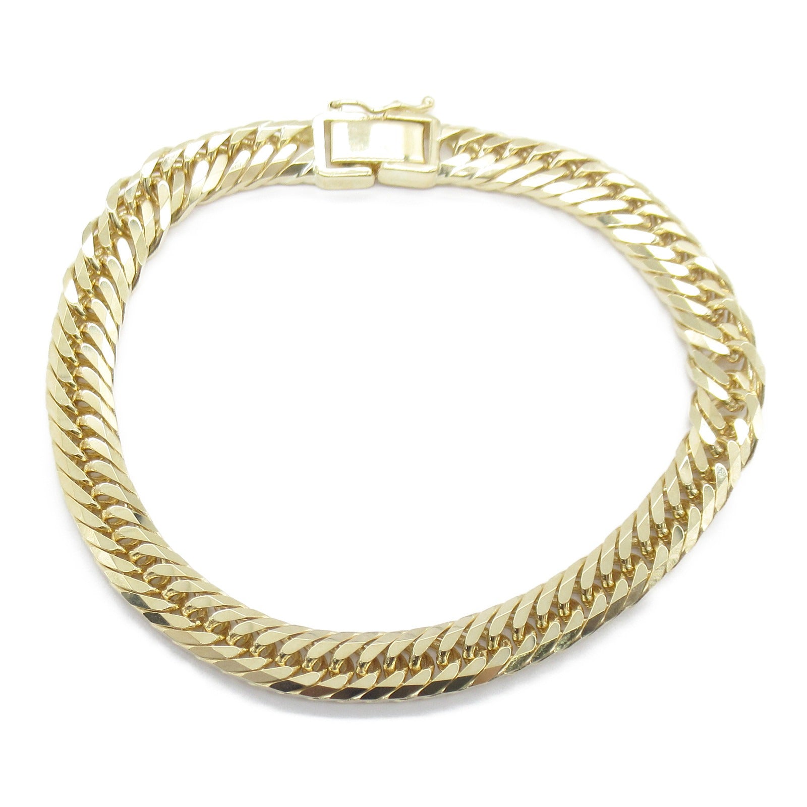 K18 Yellow Gold 8 Men T Bracelet Jewelry