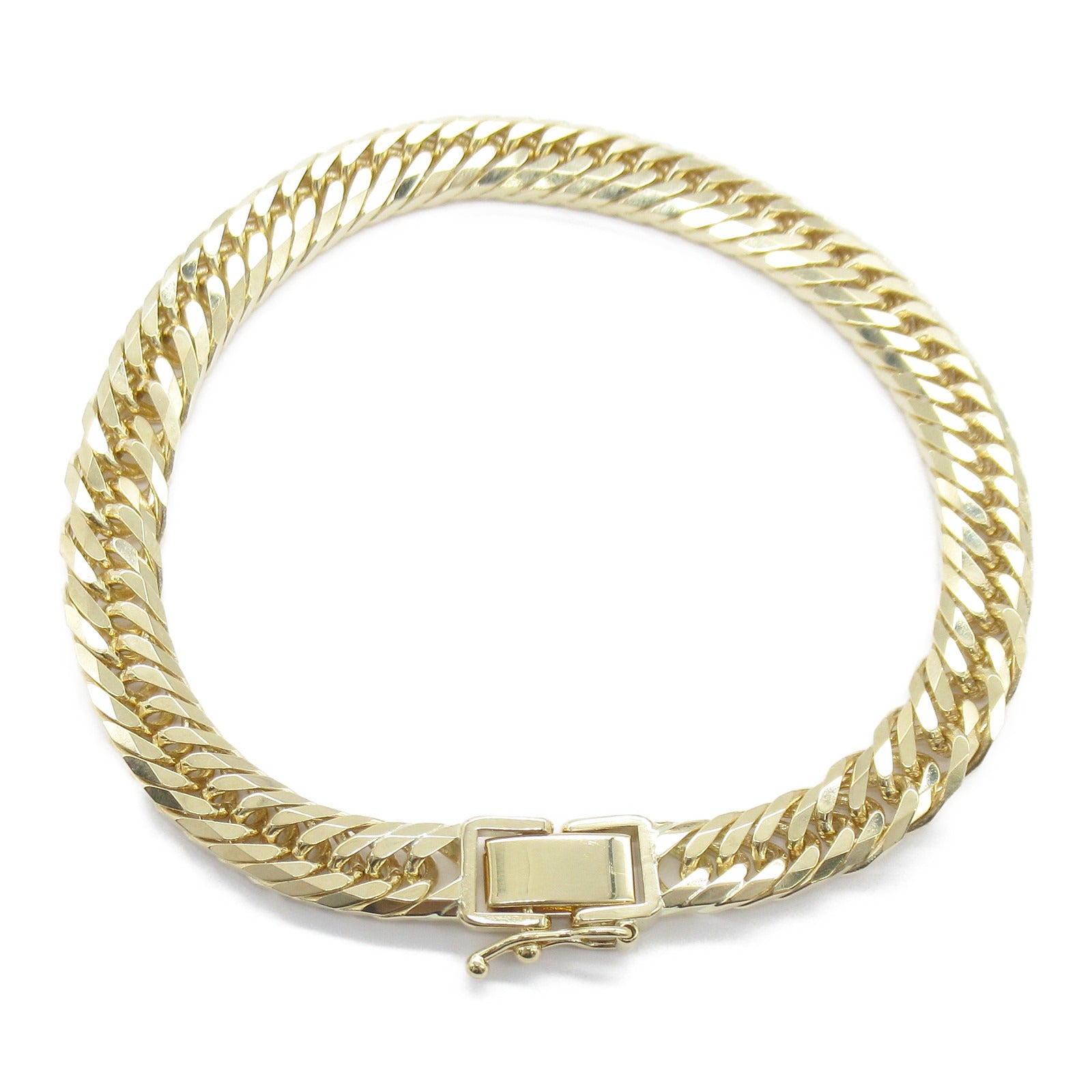 K18 Yellow Gold 8 Men T Bracelet Jewelry